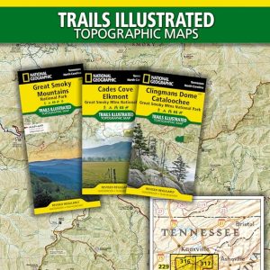 Great Smoky Mountains National Park [Map Pack Bundle] (National Geographic Trails Illustrated Map)