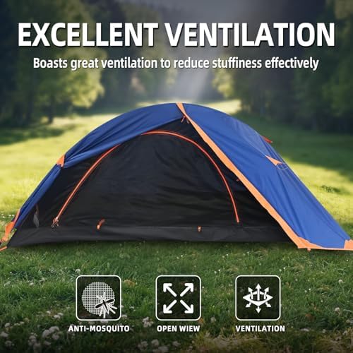 Single Pole Tent-Blue - Image 7